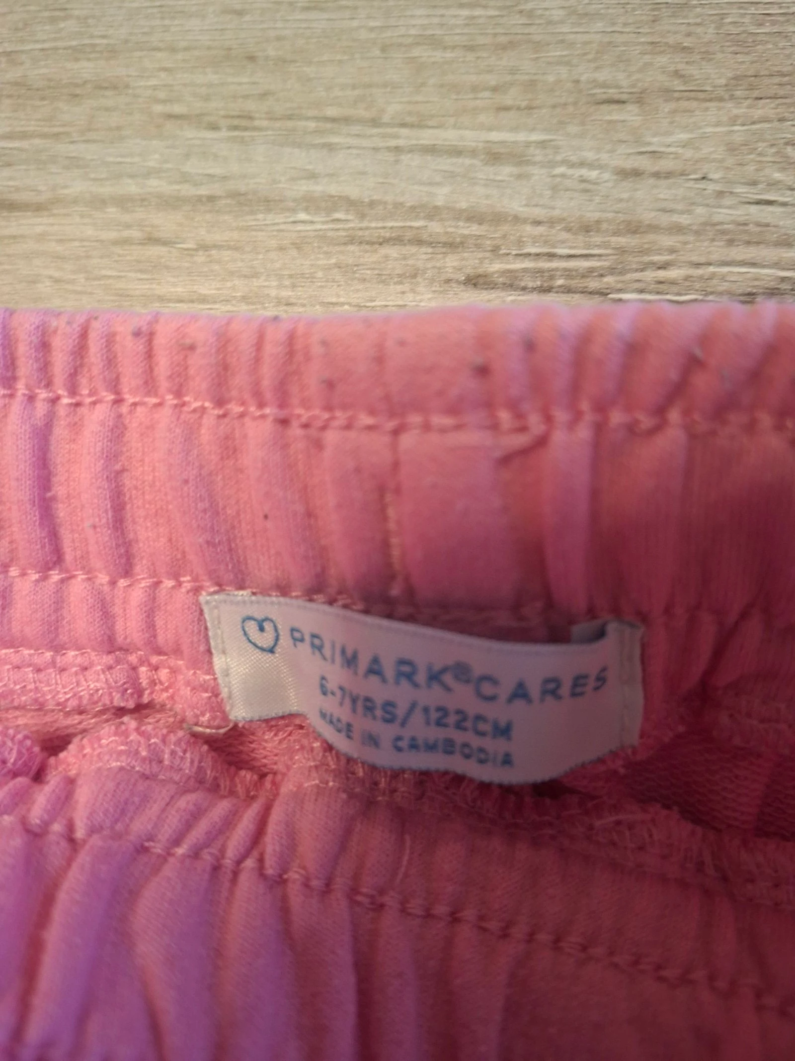 🌷F3-48🌷 PINK PRIMARK CARE athletic shorts – Size 6/7 years (122 cm) | Comfort & style for a smooth summer🌷 – photo 3
